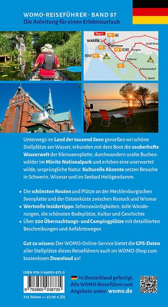 Produktbild: Entdeckertouren mit dem Wohnmobil Mecklenburg-Vorpommern Der Westen