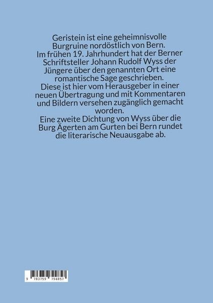 Produktbild: Der Abend zu Geristein