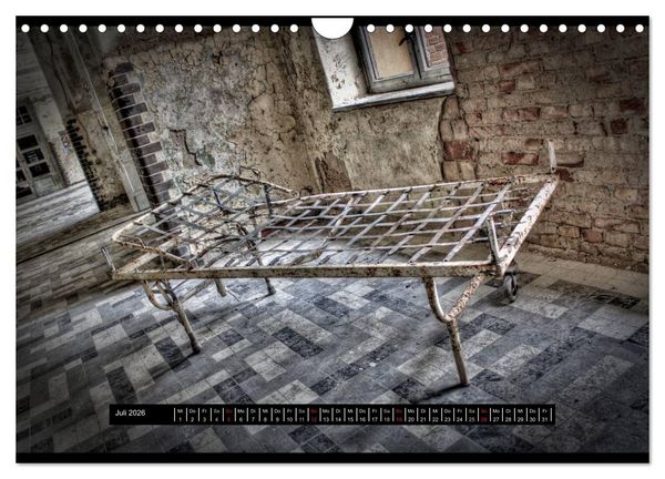 Produktbild: Lost Places, Vergessene Orte / AT-Version (Wandkalender 2026 DIN A4 quer), CALVENDO Monatskalender