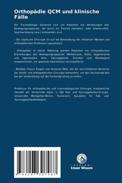 Produktbild: Orthop&auml;die QCM und klinische F&auml;lle
