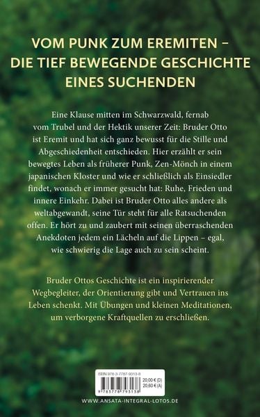 Produktbild: Fern der Welt und doch mittendrin – Mein Leben als Eremit