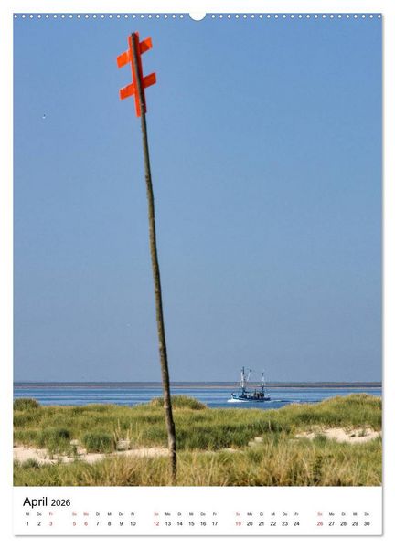 Produktbild: Dein Langeoog - Der besondere Blick (Wandkalender 2026 DIN A2 hoch), CALVENDO Monatskalender