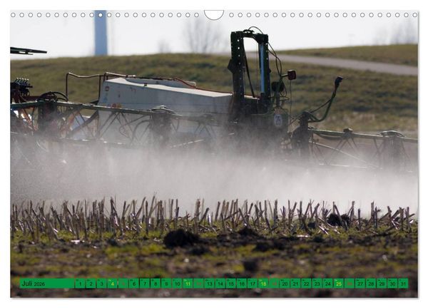 Produktbild: Landwirtschaft - Maschinen im Einsatz (Wandkalender 2026 DIN A3 quer), CALVENDO Monatskalender
