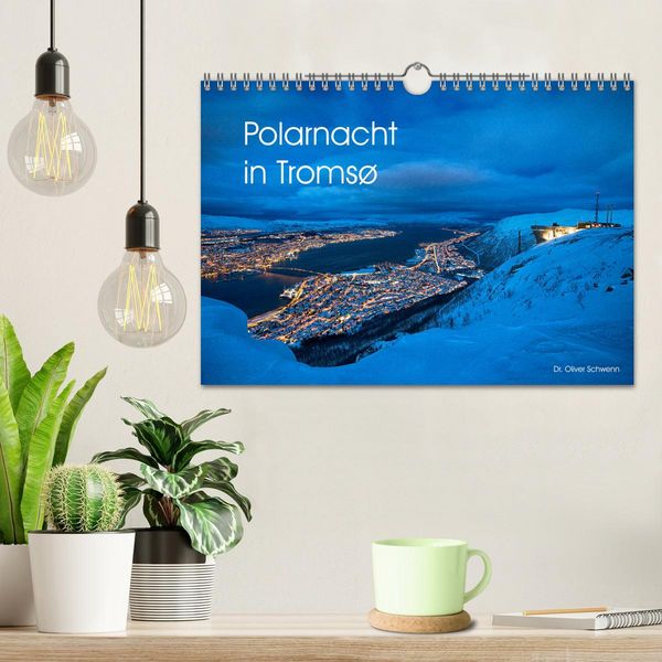 Produktbild: Polarnacht in Troms&oslash; (Wandkalender 2026 DIN A4 quer), CALVENDO Monatskalender