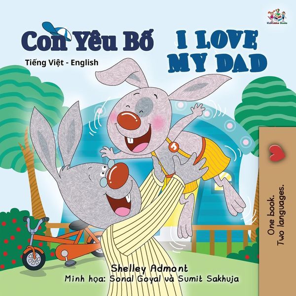 Produktbild: I Love My Dad (Vietnamese English Bilingual Book for Kids)