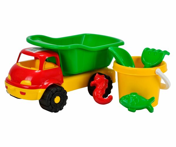 Simba Sand Dump Truck with Bucket Set 35cm Assorted
