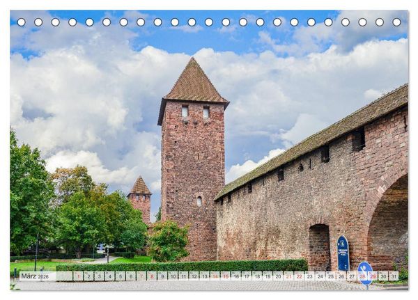 Produktbild: Worms Impressionen (Tischkalender 2026 DIN A5 quer), CALVENDO Monatskalender
