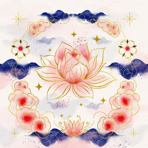 Produktbild: Reiki &ndash; Die Kraft im Hier und Jetzt: 32 Achtsamkeitskarten mit Goldfolie und Goldschnitt, St&uuml;lpdeckelschachtel mit Goldpr&auml;gung und 144-seitiges Buch