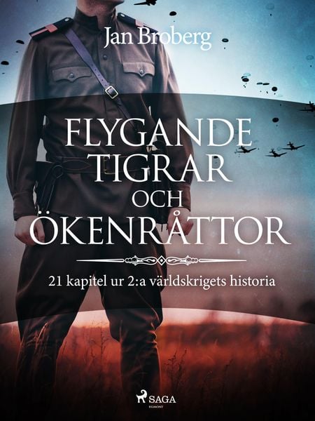 Produktbild: Flygande tigrar och &ouml;kenr&aring;ttor : 21 kapitel ur 2:a v&auml;rldskrigets historia