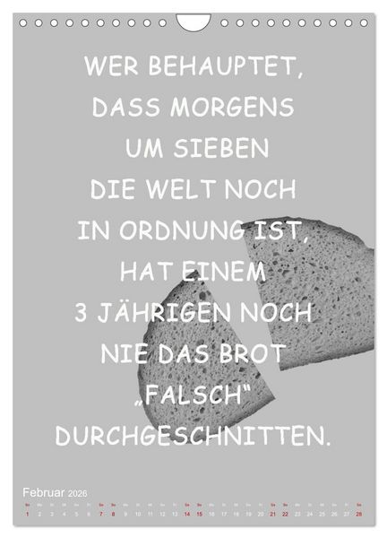 Produktbild: Willkommen im Familienalltag (Wandkalender 2026 DIN A4 hoch), CALVENDO Monatskalender