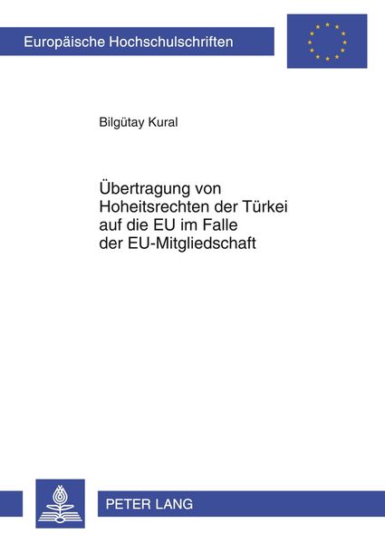 Produktbild: &Uuml;bertragung von Hoheitsrechten der T&uuml;rkei auf die EU im Falle der EU-Mitgliedschaft