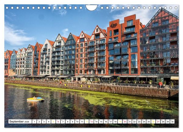 Produktbild: Besucht mal wieder Danzig (Wandkalender 2026 DIN A4 quer), CALVENDO Monatskalender