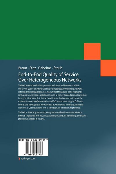 Produktbild: End-to-End Quality of Service Over Heterogeneous Networks