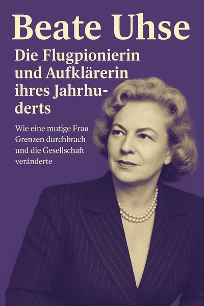 Produktbild: Beate Uhse: Die Flugpionierin und Aufkl&auml;rerin ihres Jahrhunderts
