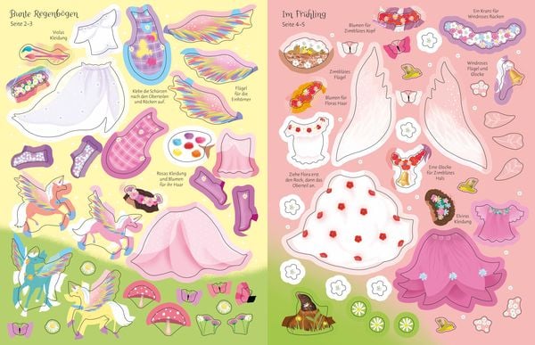 Produktbild: Meine glitzernden Anziehpuppen-Stickerb&uuml;cher mini