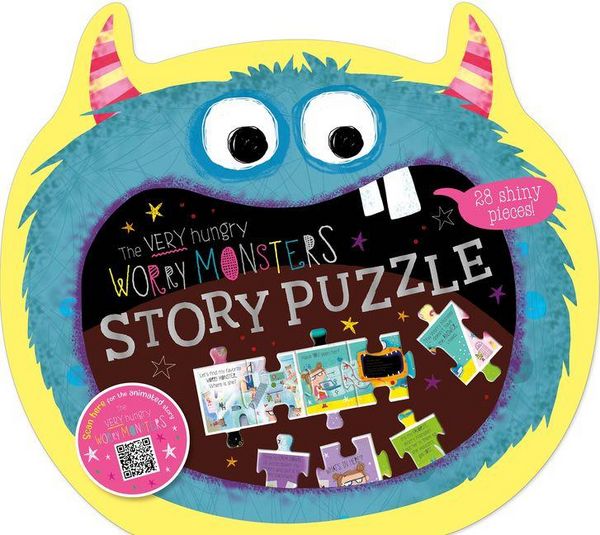 Produktbild: The Very Hungry Worry Monsters Storyboard Floor Puzzle