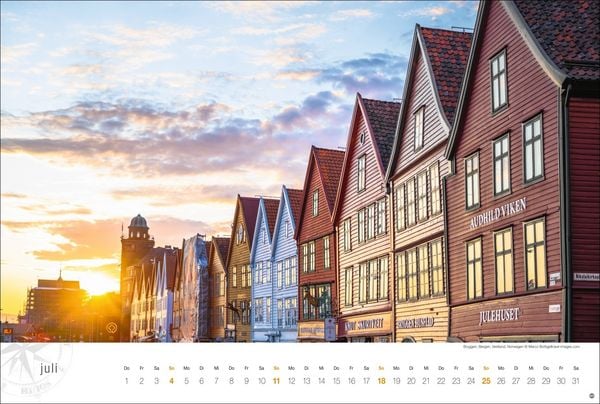 Produktbild: Hurtigruten Globetrotter Kalender 2027 - Von unber&uuml;hrten Fjorden und stillen Bergen