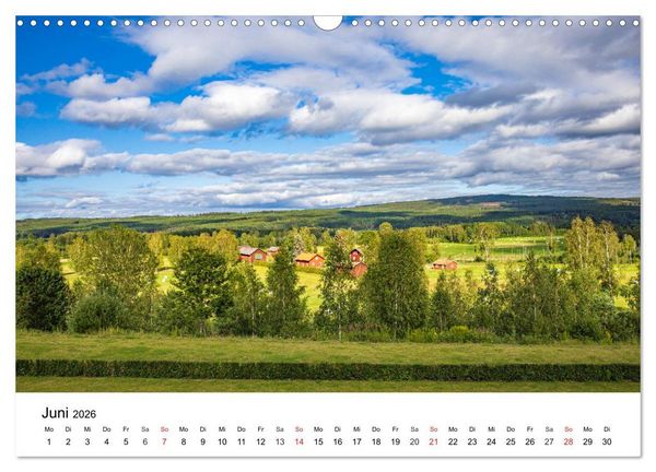 Produktbild: Schwedischer Sommer in V&auml;rmland (Wandkalender 2026 DIN A3 quer), CALVENDO Monatskalender