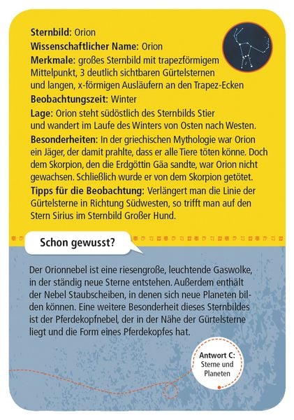 Produktbild: Expedition Natur - 50 Sternbilder & Planeten