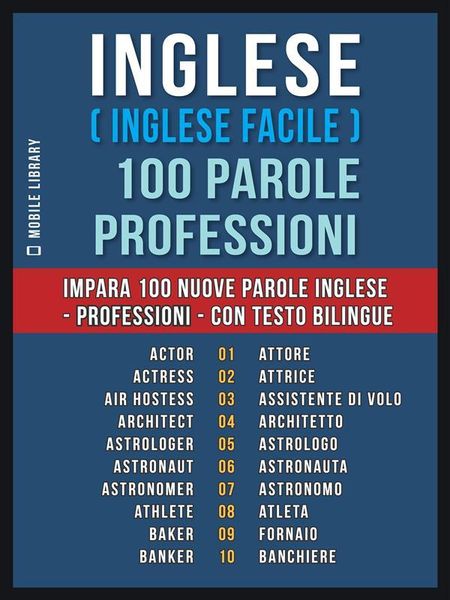 Produktbild: Inglese ( Inglese Facile ) 100 Parole - Professioni