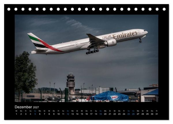 Produktbild: Faszination Luftfahrt (Tischkalender 2027 DIN A5 quer), CALVENDO Monatskalender