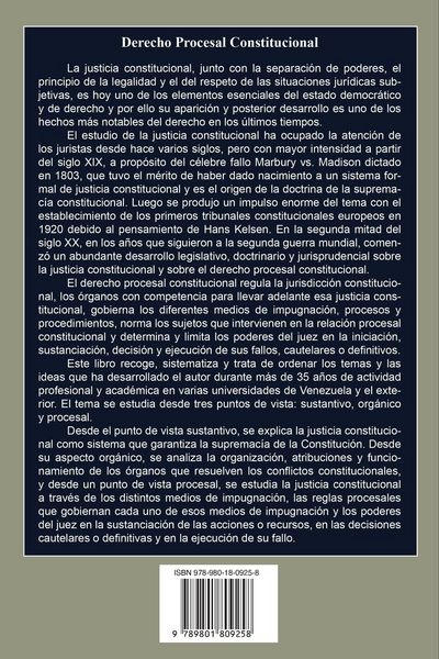 Produktbild: Derecho Procesal Constitucional