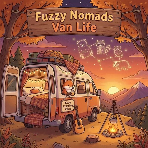 Produktbild: Fuzzy Nomads Van Life