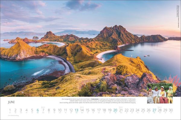 Produktbild: Unicef Posterkalender 2027