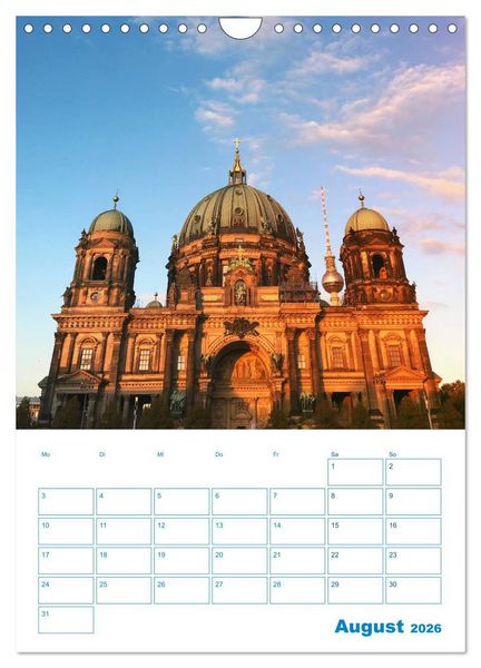 Produktbild: BERLIN geht immer (Wandkalender 2026 DIN A4 hoch), CALVENDO Monatskalender