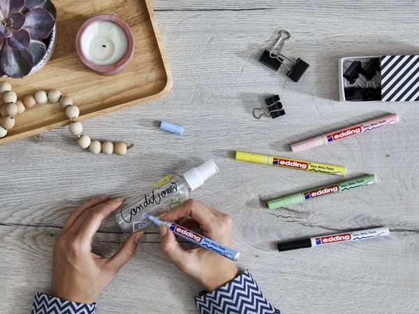 Produktbild: edding Glanzlackmarker 751 silber 1-2mm