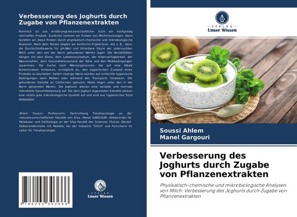 Produktbild: Verbesserung des Joghurts durch Zugabe von Pflanzenextrakten