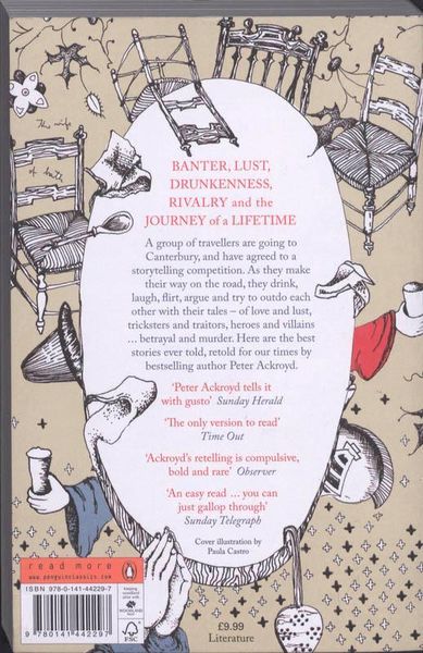 Produktbild: The Canterbury Tales: A retelling by Peter Ackroyd