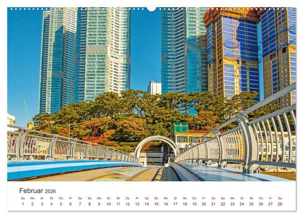 Produktbild: Busan - Hafenstadt in S&uuml;dkorea (Wandkalender 2026 DIN A2 quer), CALVENDO Monatskalender