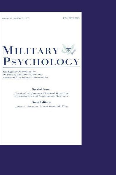 Produktbild: Chemical Warfare and Chemical Terrorism