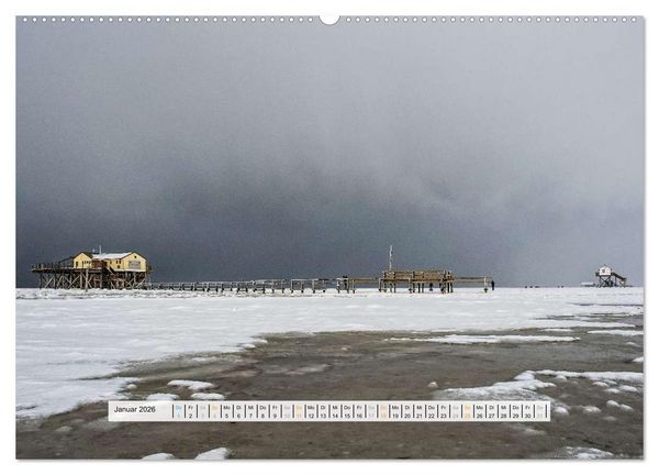 Produktbild: St. Peter-Ording (Wandkalender 2026 DIN A2 quer), CALVENDO Monatskalender