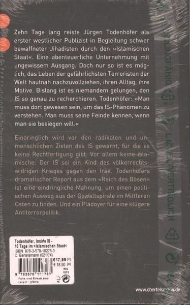 Produktbild: Inside IS - 10 Tage im 'Islamischen Staat'