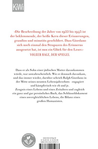 Produktbild: Erinnerungen eines Davongekommenen
