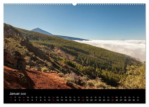 Produktbild: Teneriffa - Insel des ewigen Fr&uuml;hlings (hochwertiger Premium Wandkalender 2026 DIN A2 quer), Kunstdruck in Hochglanz