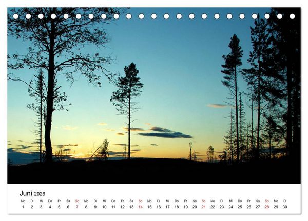 Produktbild: Schweden - V&auml;rmland (Tischkalender 2026 DIN A5 quer), CALVENDO Monatskalender