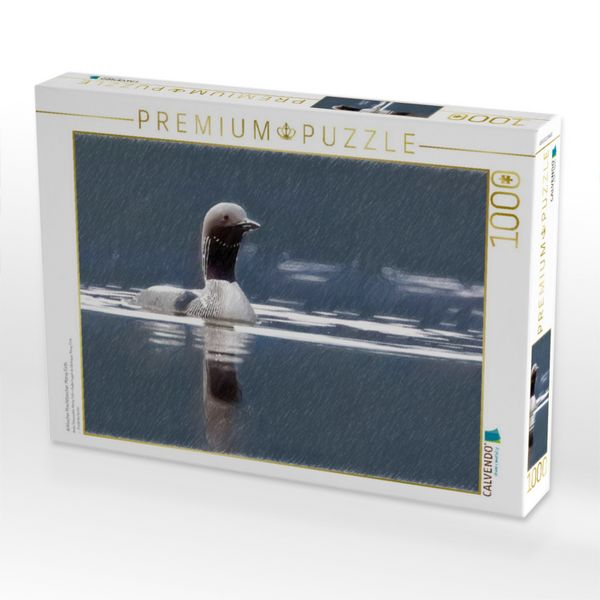 Produktbild: CALVENDO Puzzle Arktischer Prachttaucher, Moray Firth | 1000 Teile Lege-Gr&ouml;&szlig;e 64x48cm Foto-Puzzle f&uuml;r gl&uuml;ckliche Stunden
