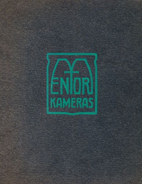 Produktbild: Reprint Herstellerkatalog Mentor Kameras (1912)