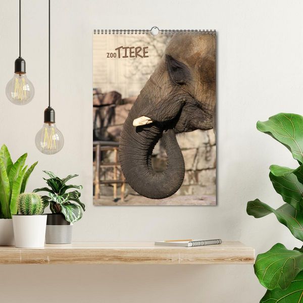 Produktbild: Zootiere (Wandkalender 2026 DIN A3 hoch), CALVENDO Monatskalender