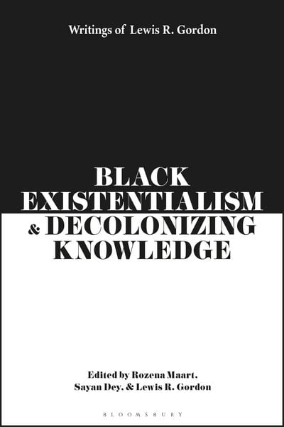 Produktbild: Black Existentialism and Decolonizing Knowledge
