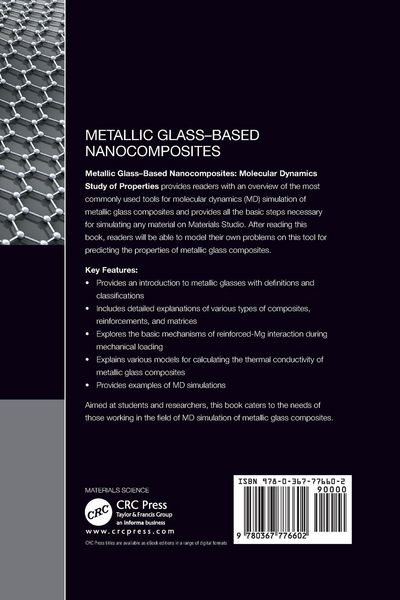 Produktbild: Metallic Glass-Based Nanocomposites