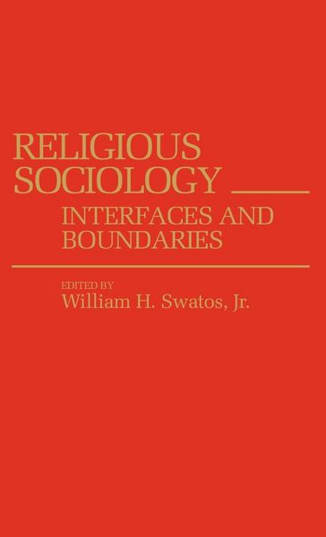 Produktbild: Religious Sociology