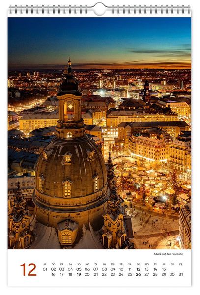 Produktbild: Kalender Dresden und S&auml;chsische Schweiz 2027