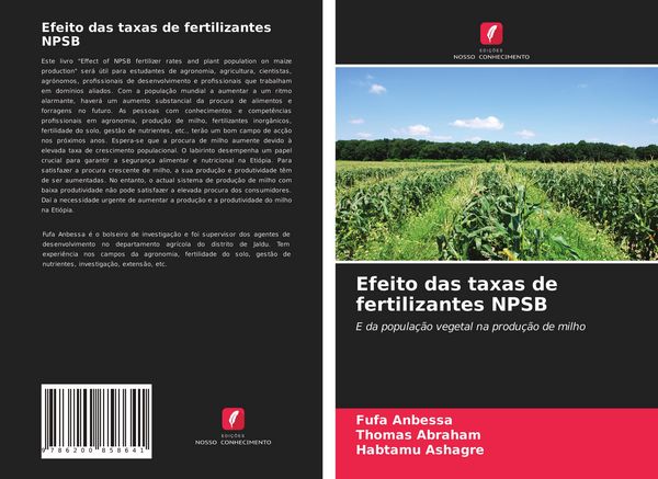 Produktbild: Efeito das taxas de fertilizantes NPSB