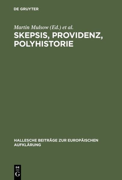 Produktbild: Skepsis, Providenz, Polyhistorie