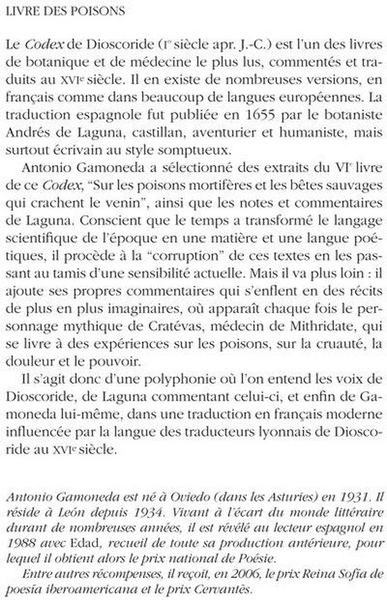 Produktbild: Le livre des poisons