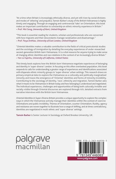 Produktbild: Oriental Identities in Super-Diverse Britain